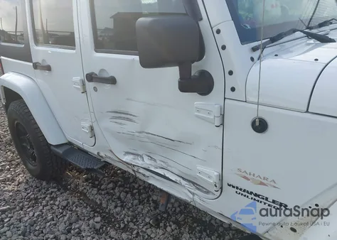 2013 Jeep Wrangler Unlimited Sahara из США, поврежденный, VIN 1C4BJWEG1DL502969